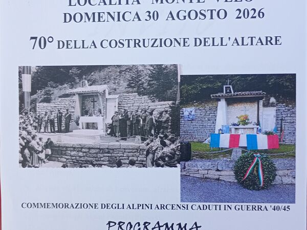 COMMEMORAZIONE MONTE VELO