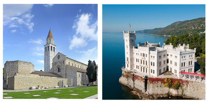 Caorle - Grado- Duino - Aquileia - Trieste