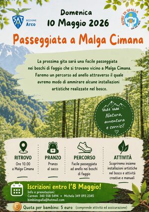 PASSEGGIATA A MALGA CIMANA