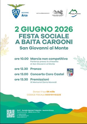 FESTA SOCIALE A BAITA CARGONI